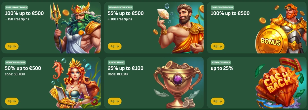 Betsixty Casino Bonus